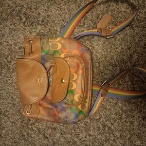 Coach women's bookbag purse
